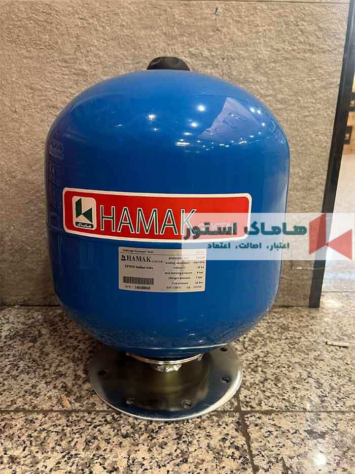 مخزن تحت فشار 35 لیتری ساده هاماک